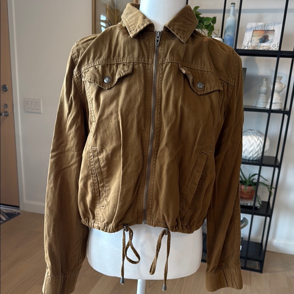 Blank NYC Utility Jacket in Brown